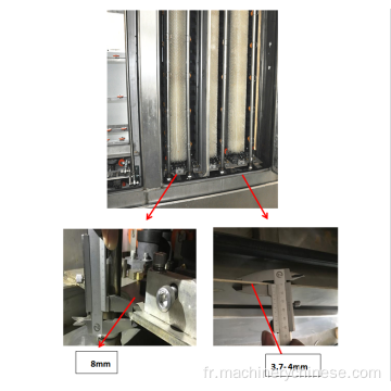 Machine de fabrication de verre de fenêtre de ligne de double vitrage